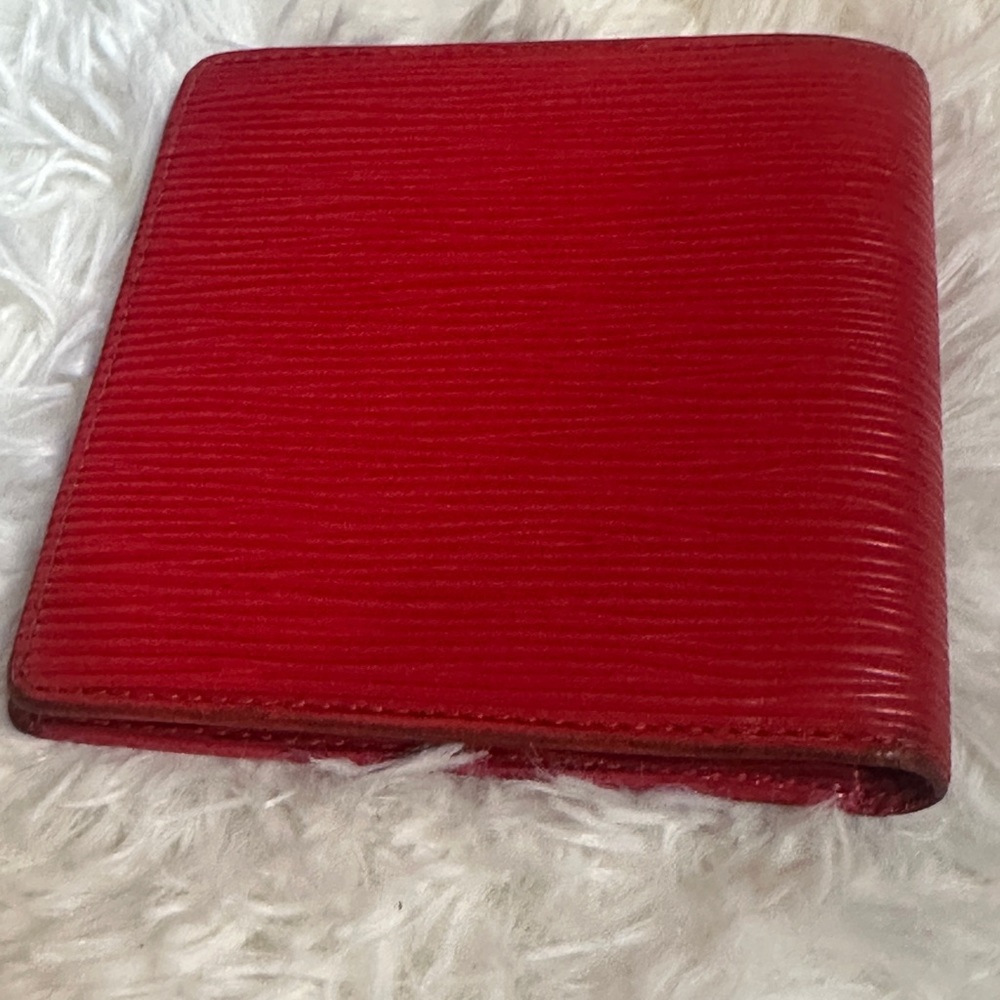 Louis Vuitton Red Leather EPI Wallet - Picture 3 of 14